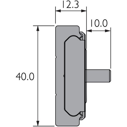 Prowadnica liniowa z wózkiem z kulkami obiegowymi DA0115-RC